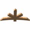 Ekena Millwork Alberta Smooth Timber Gable Bracket, Western Red Cedar, 60"W x 30"H x 3 1/2"D x 5 1/2"F, 12/12 Pitch GBW060X30X0406ALB00SWR - alternate 3